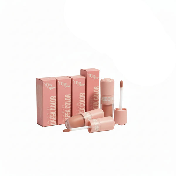 BLUSH LIQUIDO DE ROSA CHEEK COLOR MAXGLOW