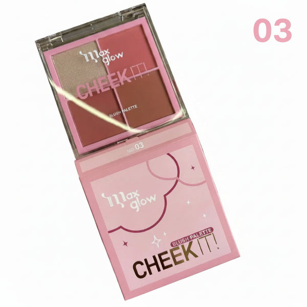 PALETA BLUSH CHEEK IT MAXGLOW
