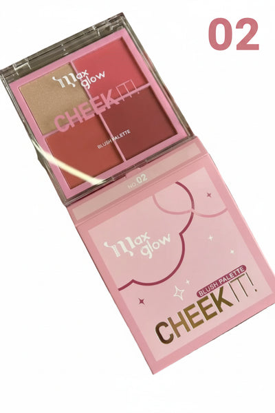 PALETA BLUSH CHEEK IT MAXGLOW