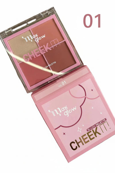 PALETA BLUSH CHEEK IT MAXGLOW