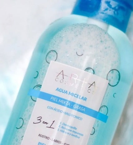 AGUA MICELAR PIEL MIXTA Y PIEL SECA ARIA
