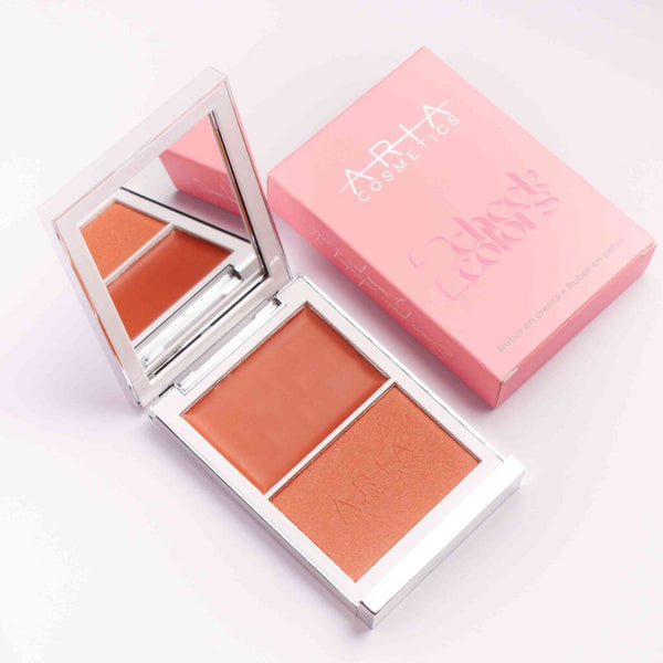 RUBOR DUO (CREMA Y POLVO)