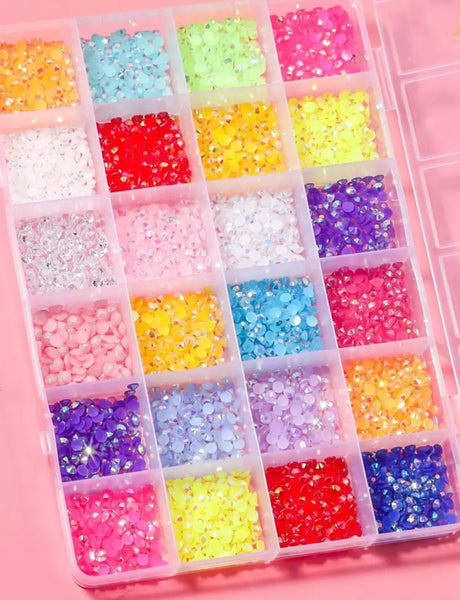 CAJA DE CRISTALES GRANDE (PEDRERIA)