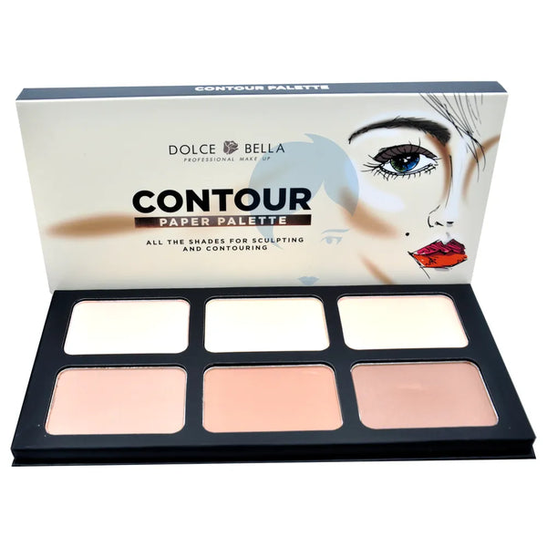 PALETA DE CONTORNOS CUADRADO DOLCE BELLA