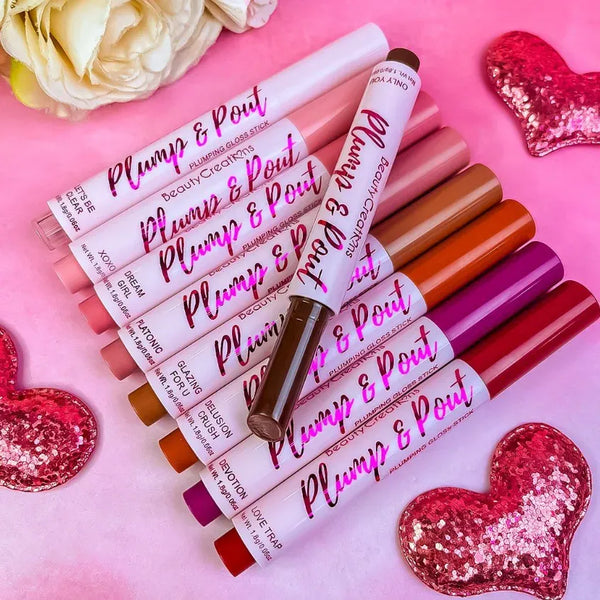 BARRA DE BRILLO VOLUMINIZADOR PLUMP & PLOUT BEAUTY CREATIONS